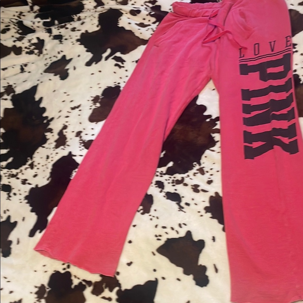 PINK Victoria's Secret Coral Lounge Pants